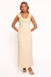 Brienne Maxi Dress - Butter Yellow
